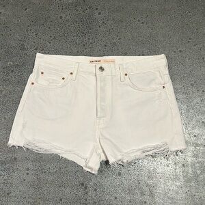 NWOT GRLFRND Helena High Rise Cut Off Short Size 29